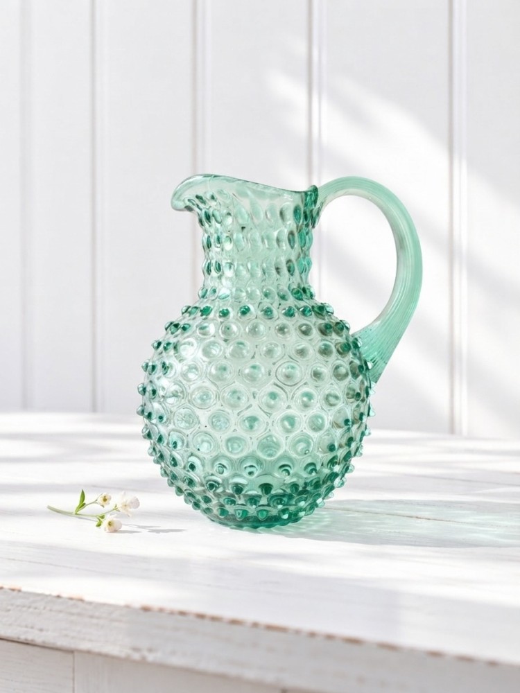 Can in porcupine glass 2 liters - beryl
