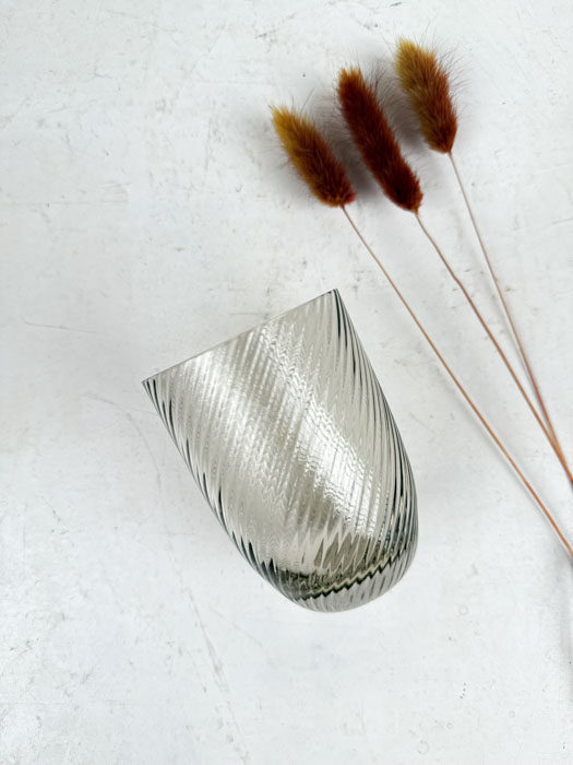 Anna von Lipa cashmere spiral glass