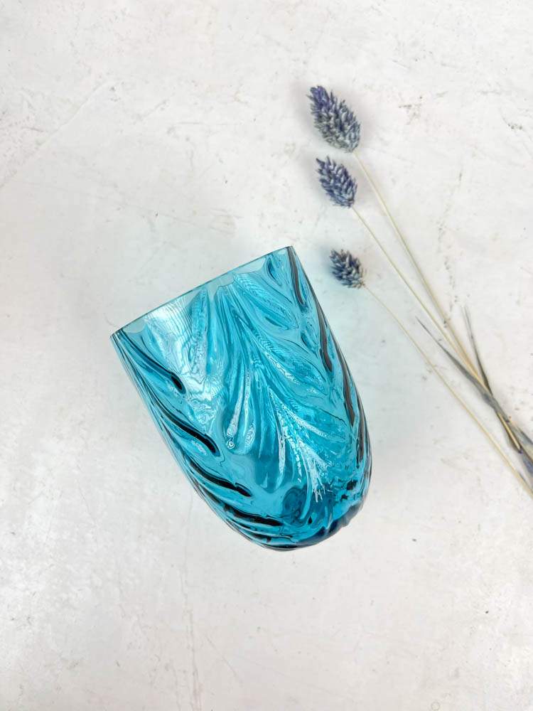 Anna von Lipa Wave glass dark aaqua