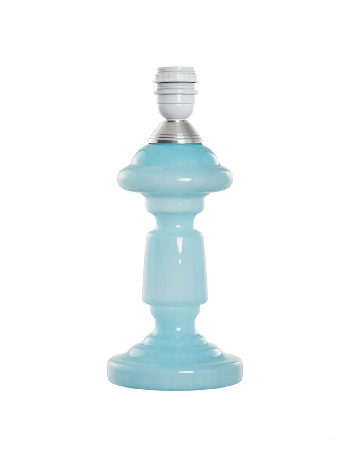 pink rose lamps in mouth blown glass table lamp in beautiful pastels.