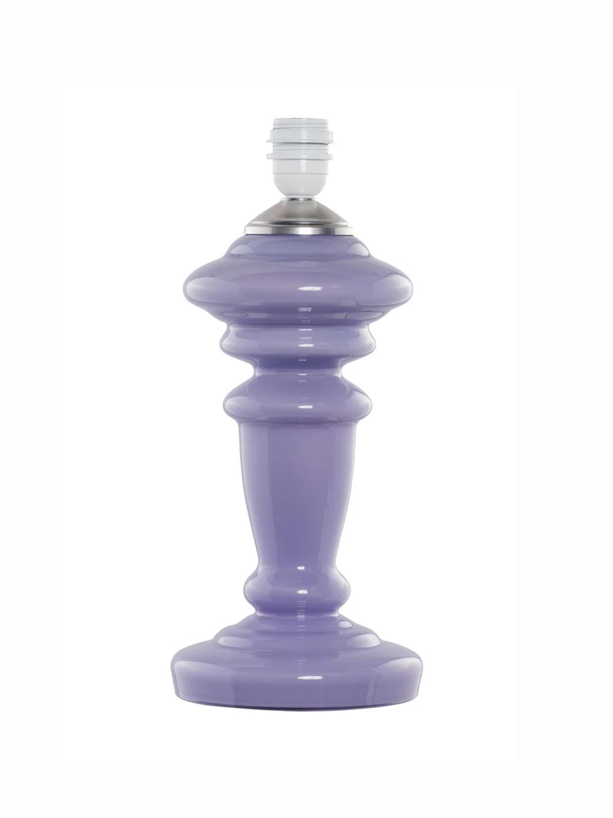 pink rose lamps in mouth blown glass table lamp in beautiful pastels.
