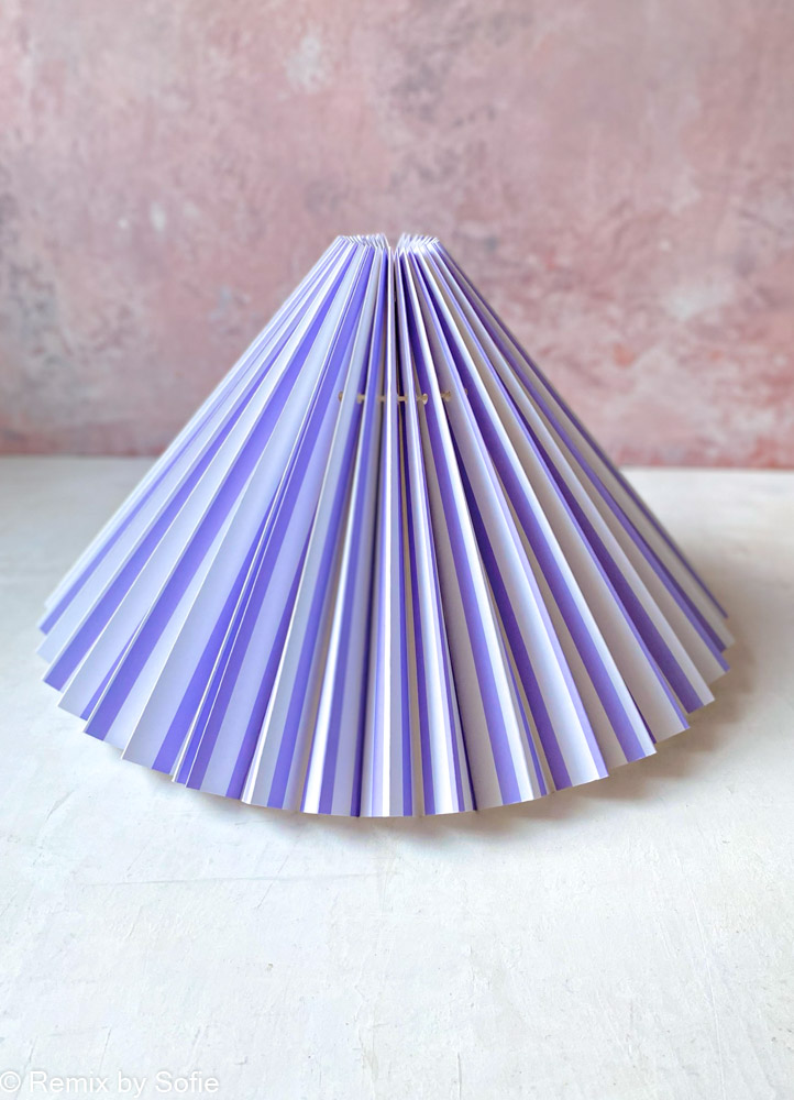 Purple & white