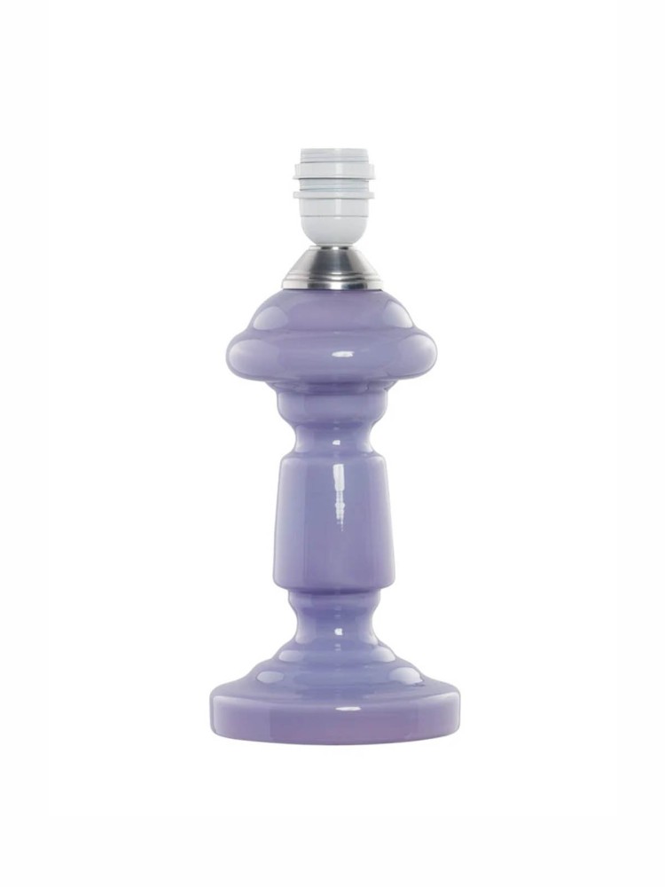 pink rose lamps in mouth blown glass table lamp in beautiful pastels.