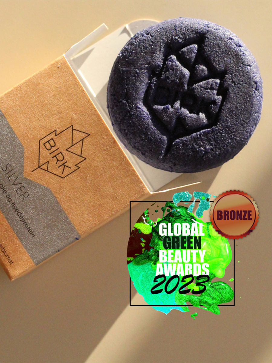 silver shampoo bar from birch