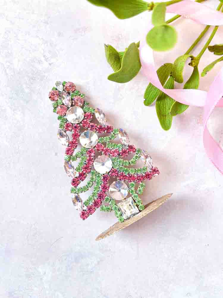 Christmas tree in rhinestones - Remix by Sofie