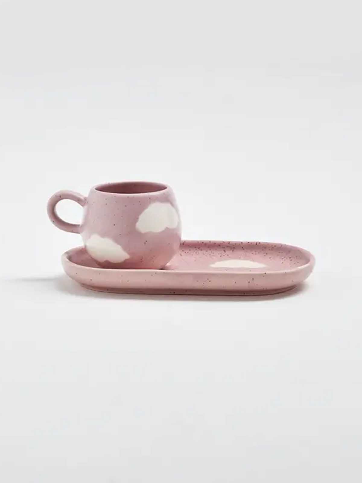 cup with clouds