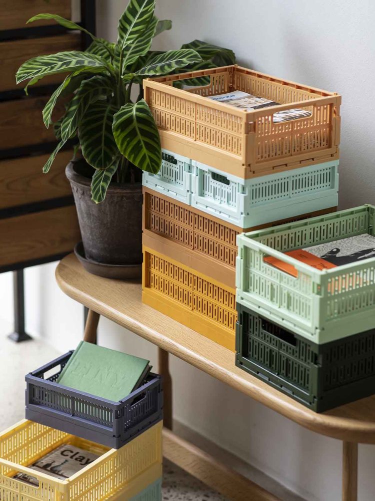 made crate boxes recycled plastic