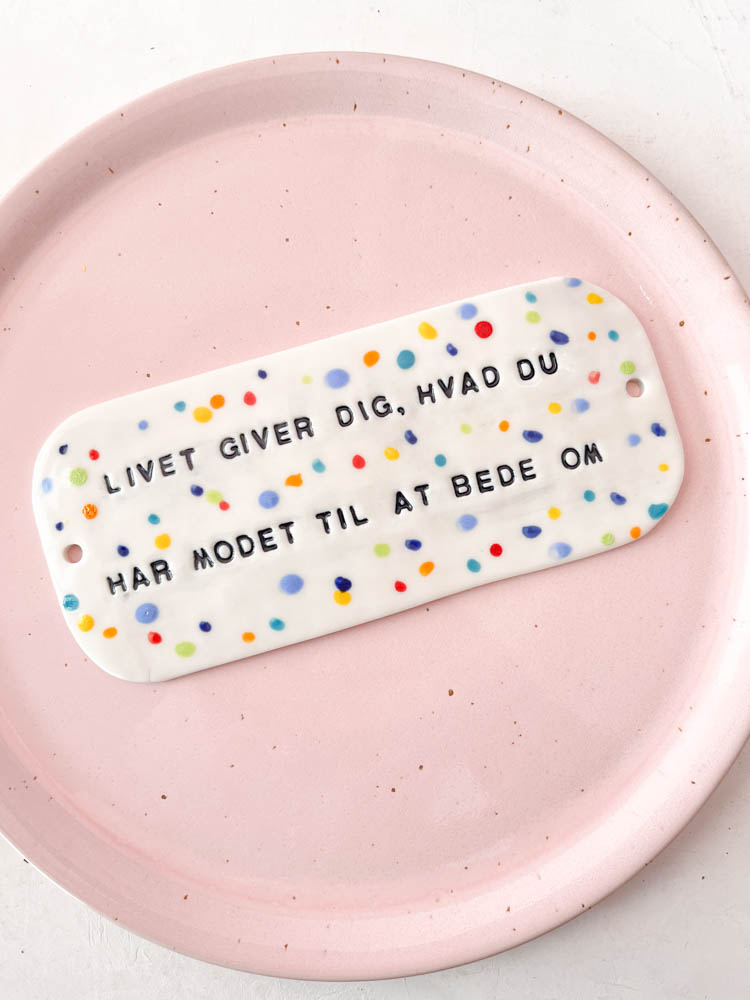 gallery petz door sign - life gives you what you have the courage to ask for