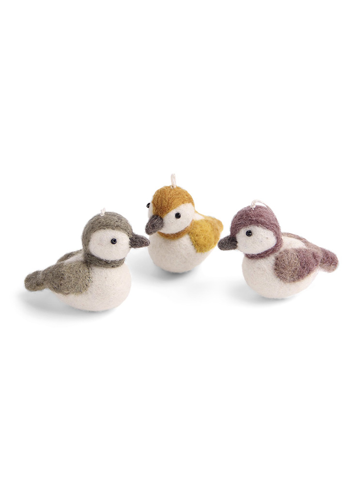 remix by sofie, gry & sif, felt, felt ornaments, Easter, Easter ornaments, organic wool, fair trade.