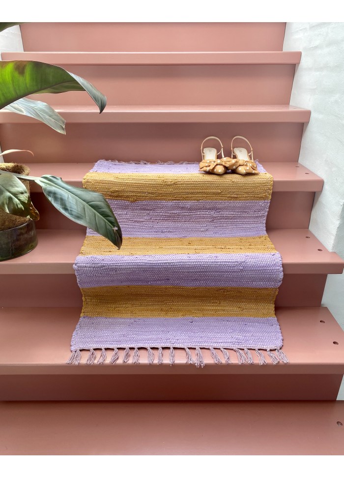 remix by sofie, bongusta, carpet, carpet, cotton blanket, interior decoration, striped carpet.
