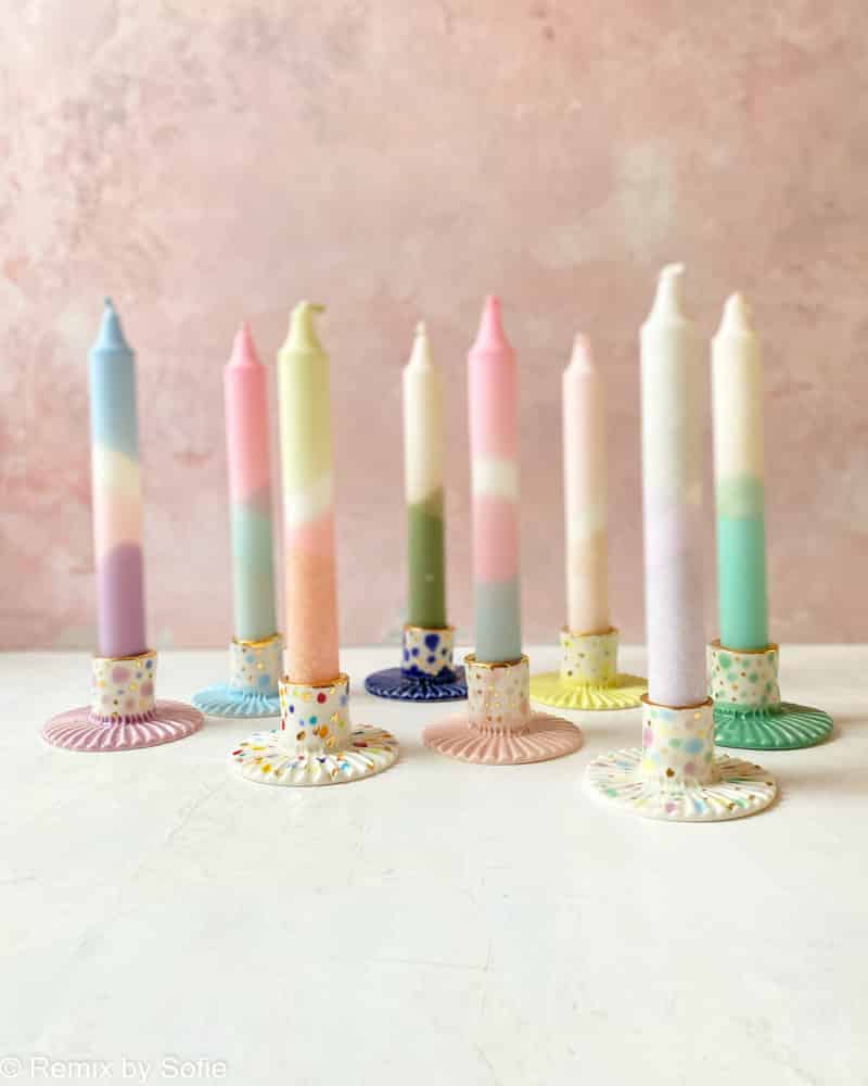 Light & candlesticks