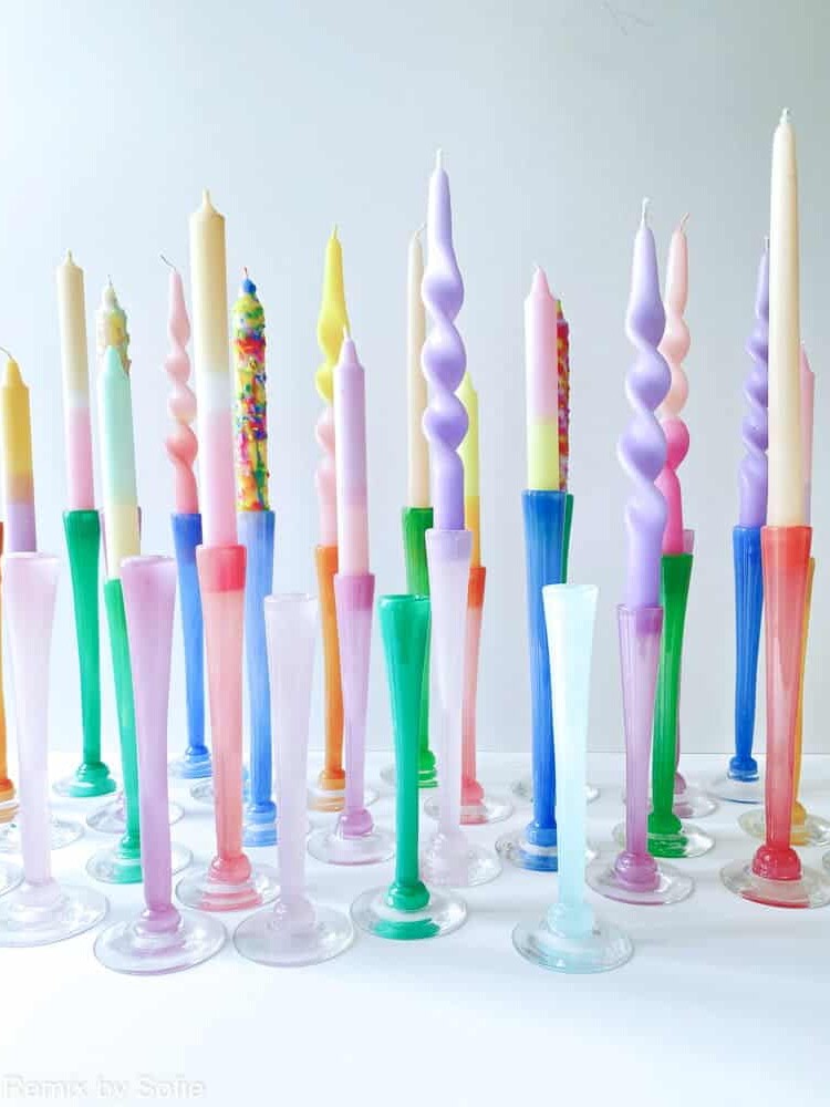 candlestick, candlesticks, mouthblown candlestick,mouthblown candlesticks,opal glass,opal candlesticks, opal glass candlesticks,opal glass, anne flohr, remix by sofie, table setting
