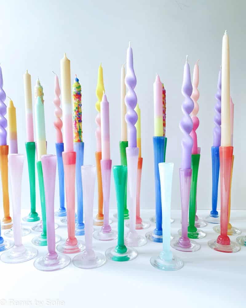candlestick, candlesticks, mouthblown candlestick,mouthblown candlesticks,opal glass,opal candlesticks, opal glass candlesticks,opal glass, anne flohr, remix by sofie, table setting