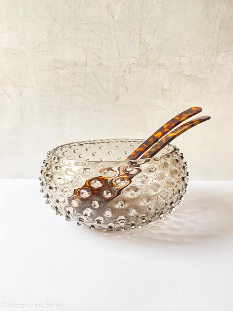 remix by Sofie, anna von lipa, anna von lipa glass, porcupine bowl, porcupine bowl, glass bowl, mouth blown glass,