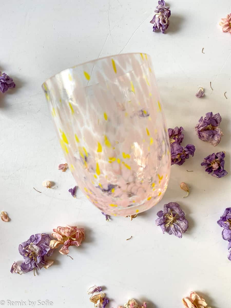 mouth blown glass, confetti, colored glass, opal glass, opal glass,drilling,anna von lipa mix & match, swil glass, wawe glass, harlequin glass, tumbler, water glass, drinking glass, drinking glass, colorit