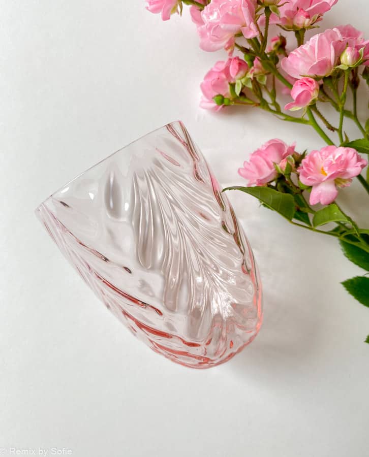 wawe in pink, olive glass, bamboo glass, anna von lipa mix & match, swil glass, wawe glass, harlequin glass, tumbler, water glass, drinking glass, drinking glass, stained glass, home interior, table setting, glass from anna von lipa, anna von lipa dealer, remix by sofie