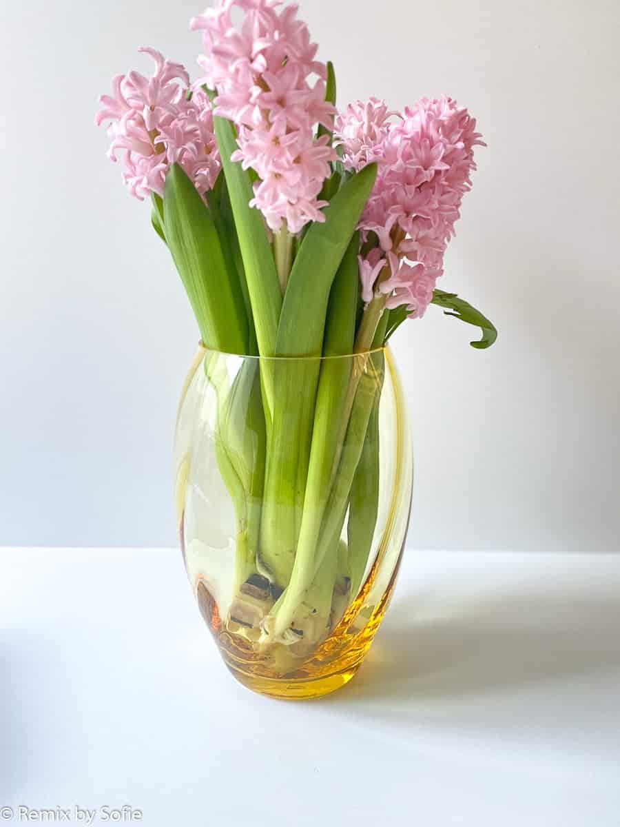 remix by Sofia, Anna von Lipa, Anna von Lipa vase, Anna von Lipa glass, mouth-blown glass, ellipse vase, flower vase, stained glass,