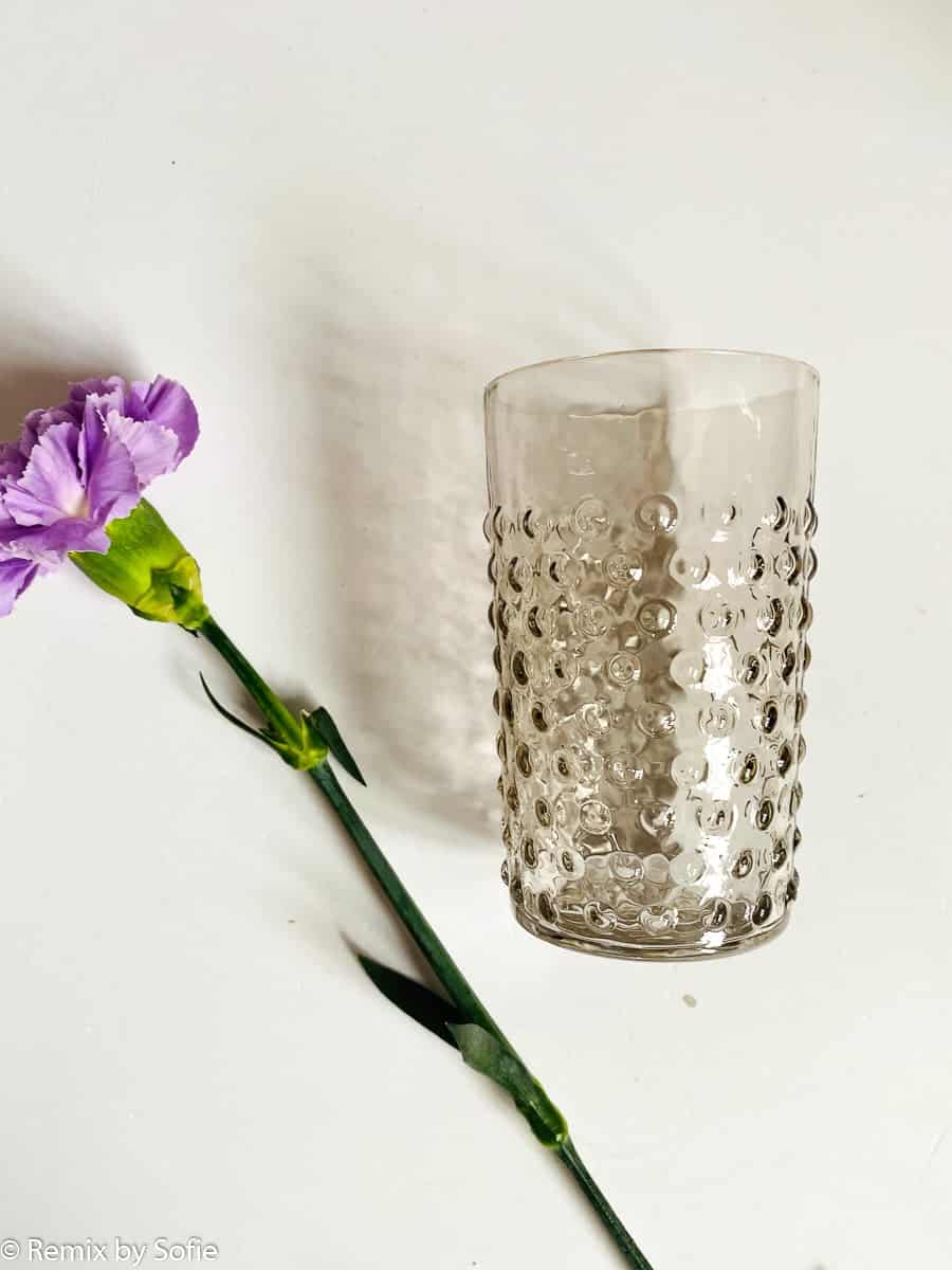 Anna von Lipa, Anna von Lipa porcupine glass, porcupine glass, water glass, drinking glass, porcupine glass.