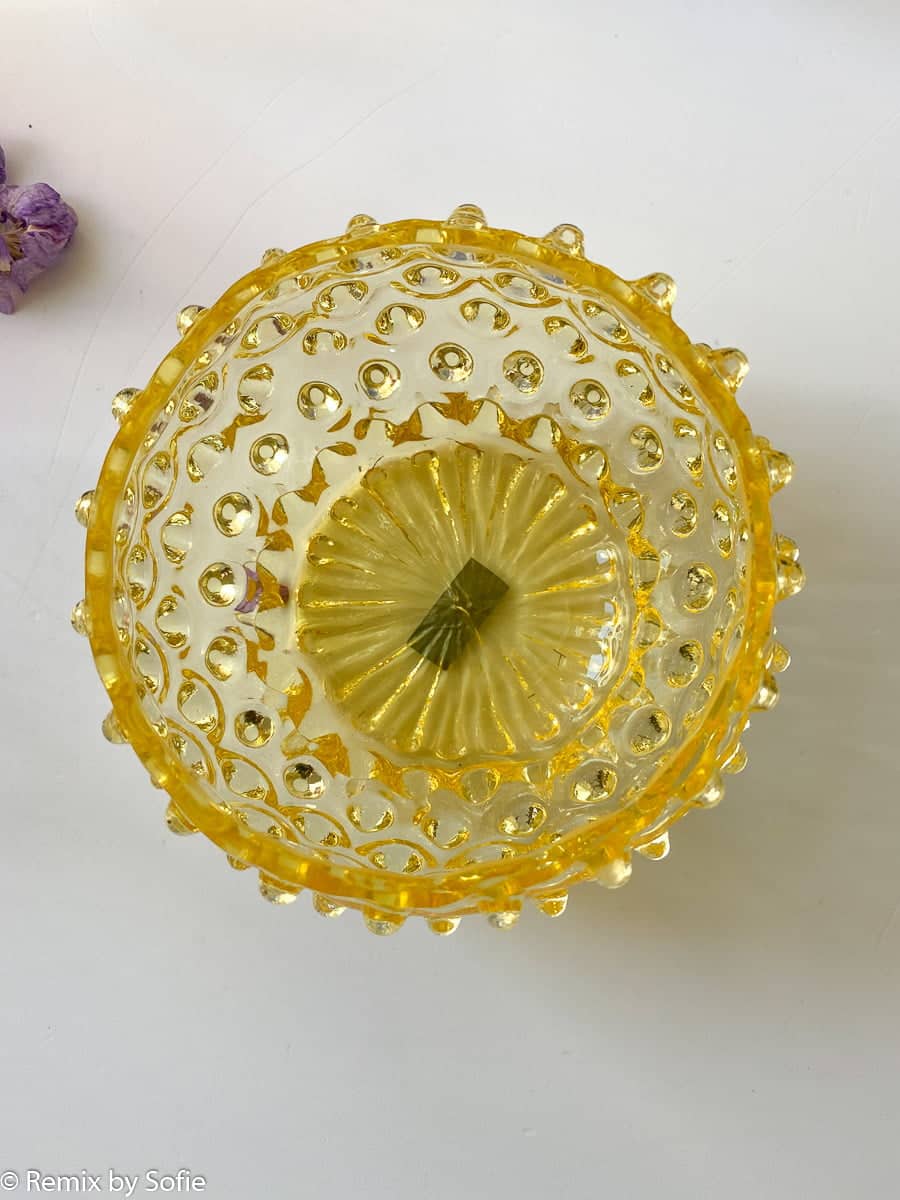 Anna von Lipa, Anna von Lipa glass, Annavon Lipa porcupine glass, tapas bowl, tapas bowl, bowl, porcupine bowl.