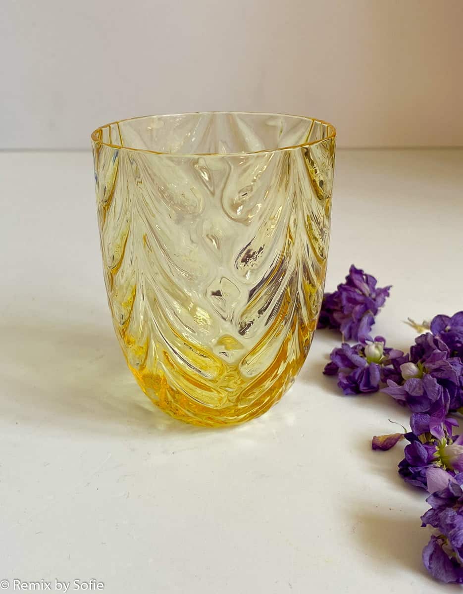 Anna von Lipa, harlequin royal blue, mix & match glass, mouth blown glass