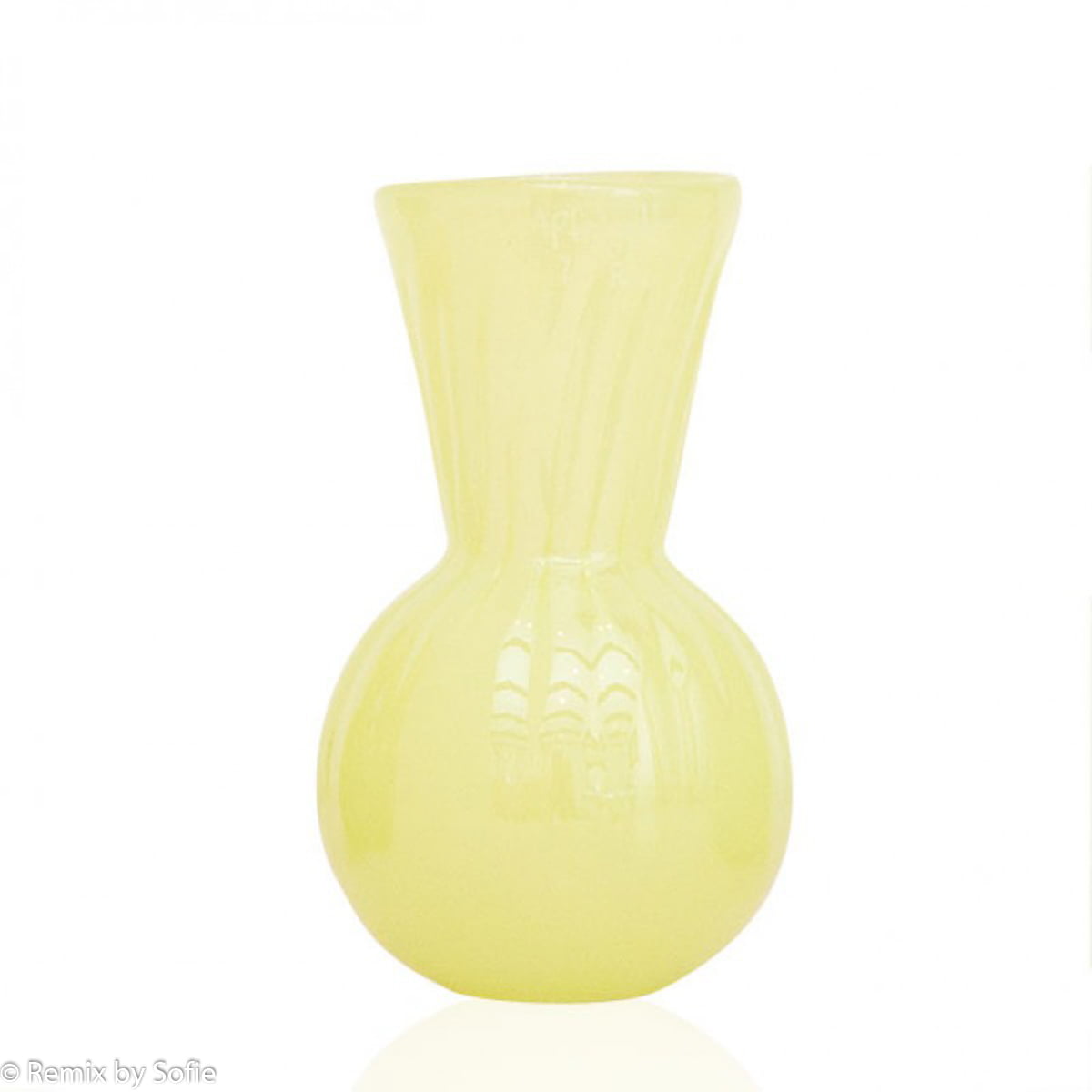 Mouth blown keyhole vase - small - Picture 5