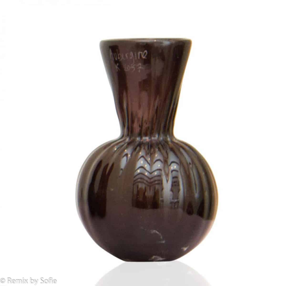 Mouth blown keyhole vase - small - Picture 20