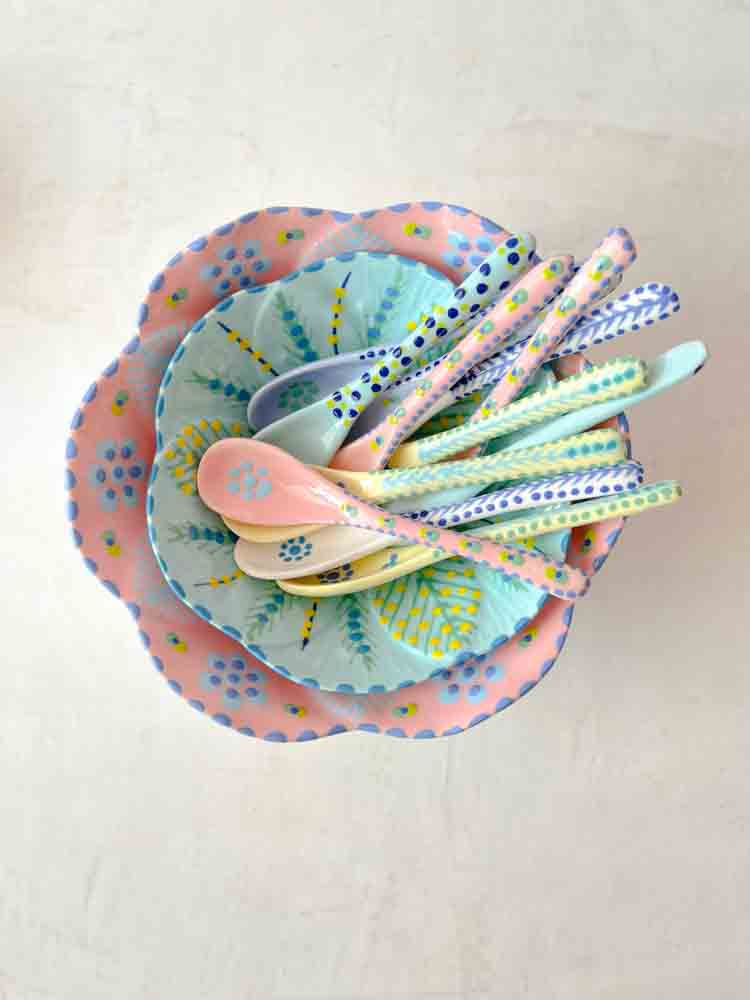small spoons mahaba series from potters work