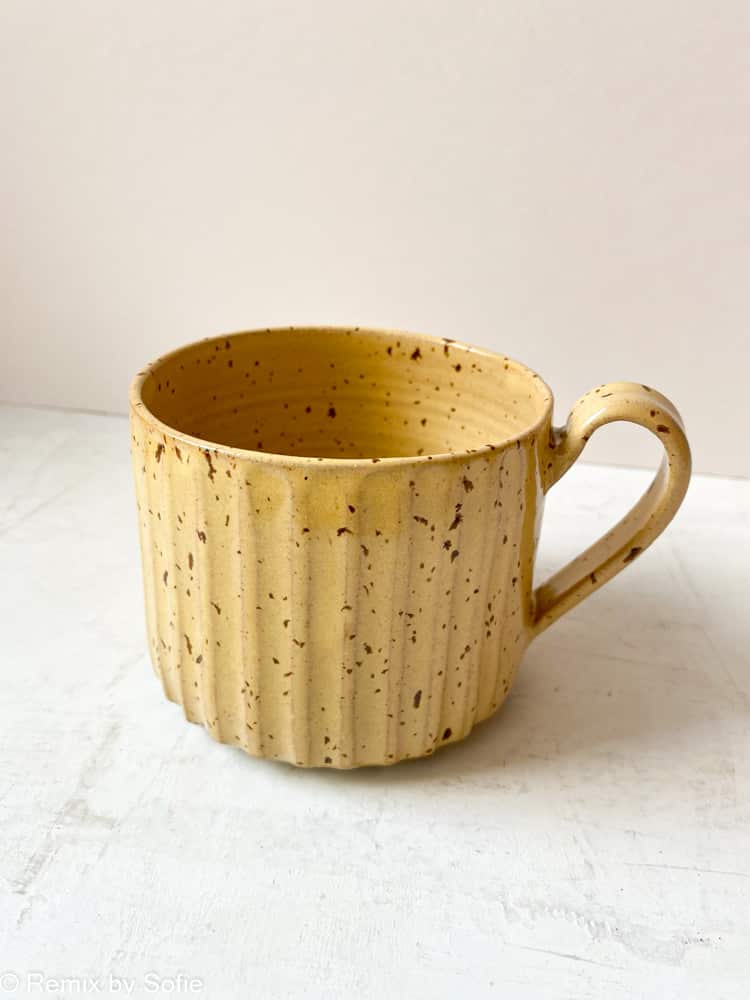 ceramic coffee cup