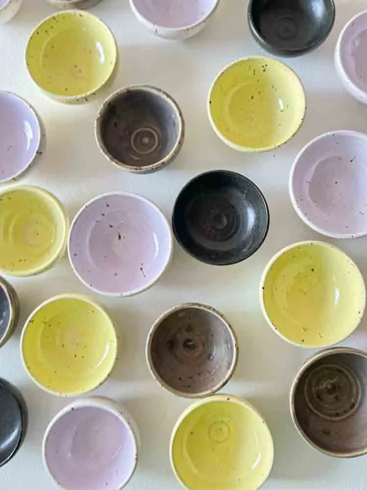 ceramic small bowl or salt tub