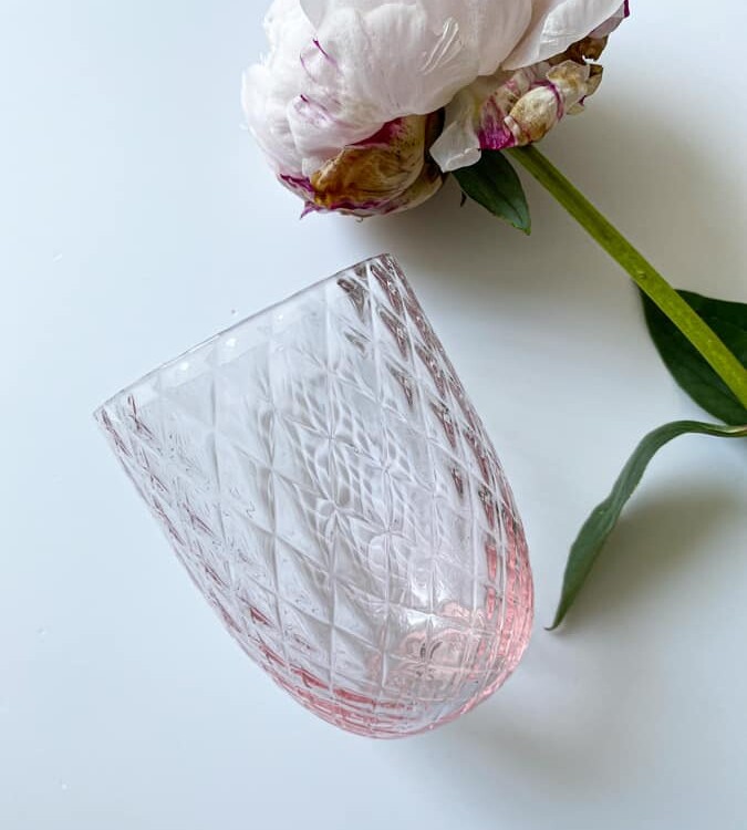 Harlequin glass - pink (pink) - Picture 13