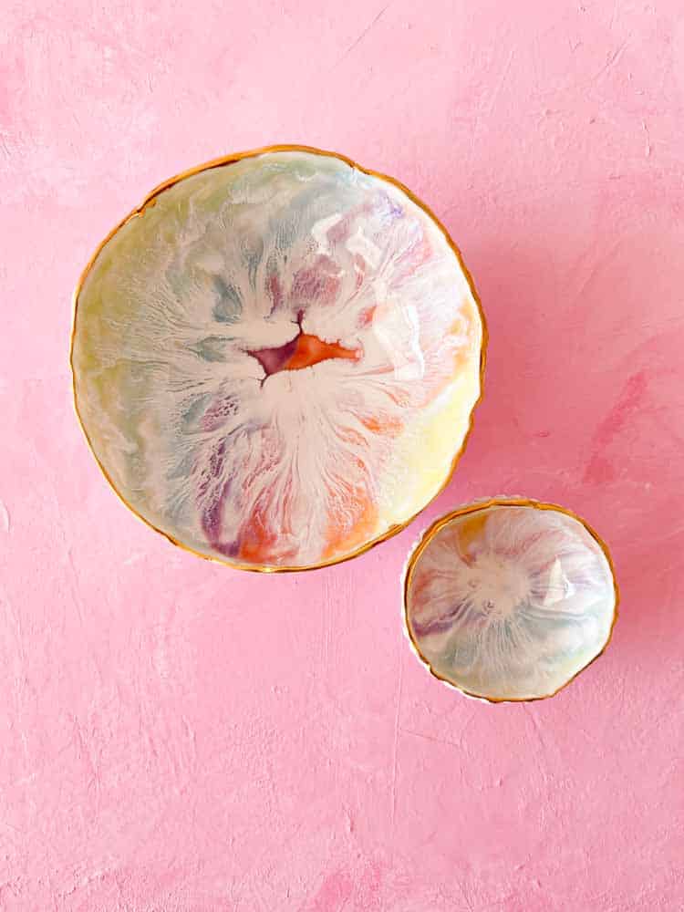 large jewelry bowl, large jewelry bowl, small jewelry bowl, porcelain bowl, pastel bowl, cream by mirabella, remix by sofie,