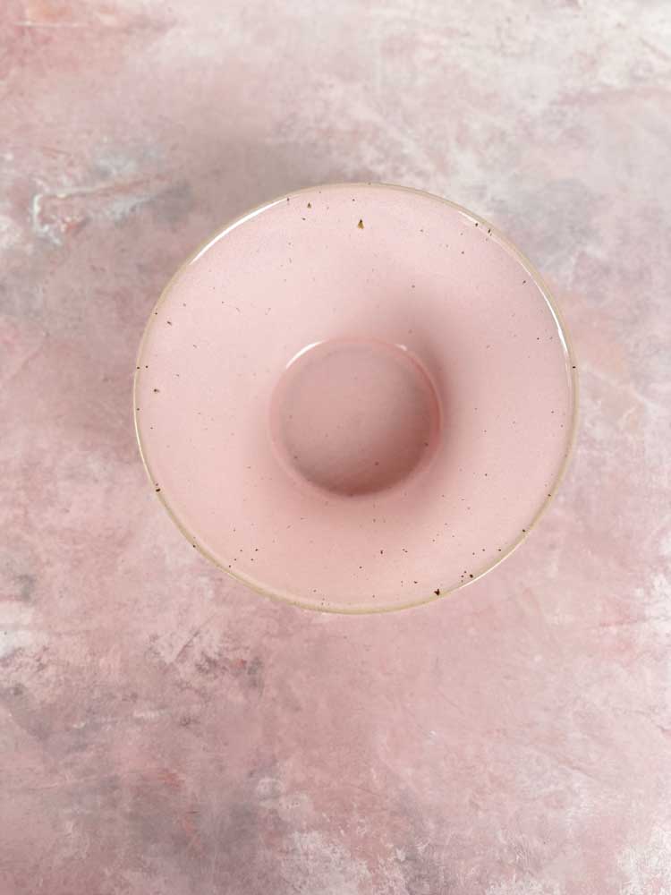 ceramic bowl, an island bowl made of ceramics made of cotton candy