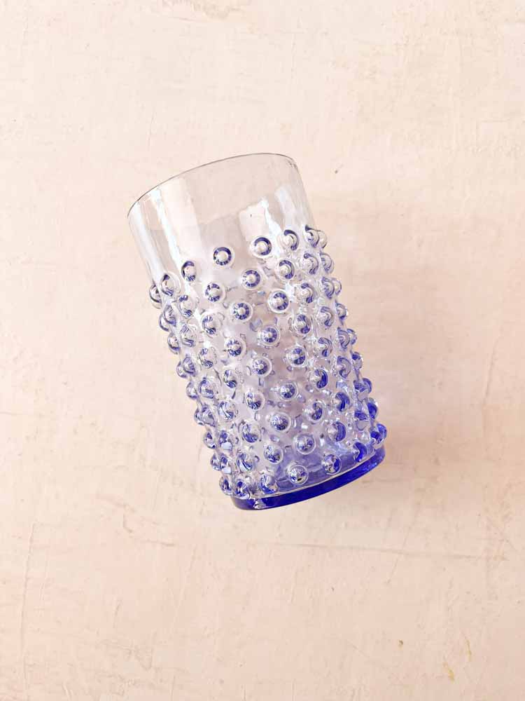Anna von Lipa porcupine glass in lavender