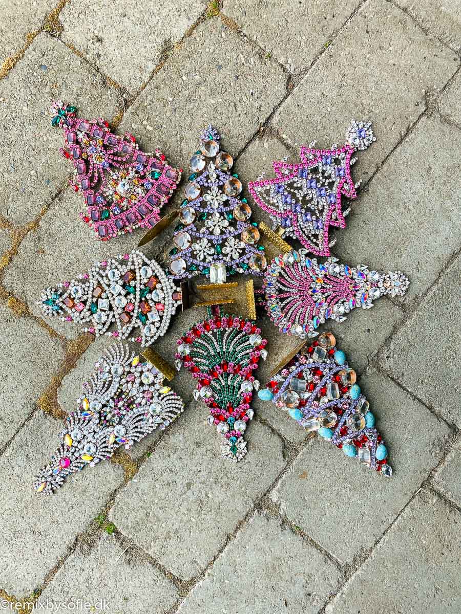 Christmas trees between 14 and 24 cm