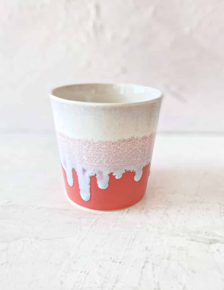 ceramic cup without handle