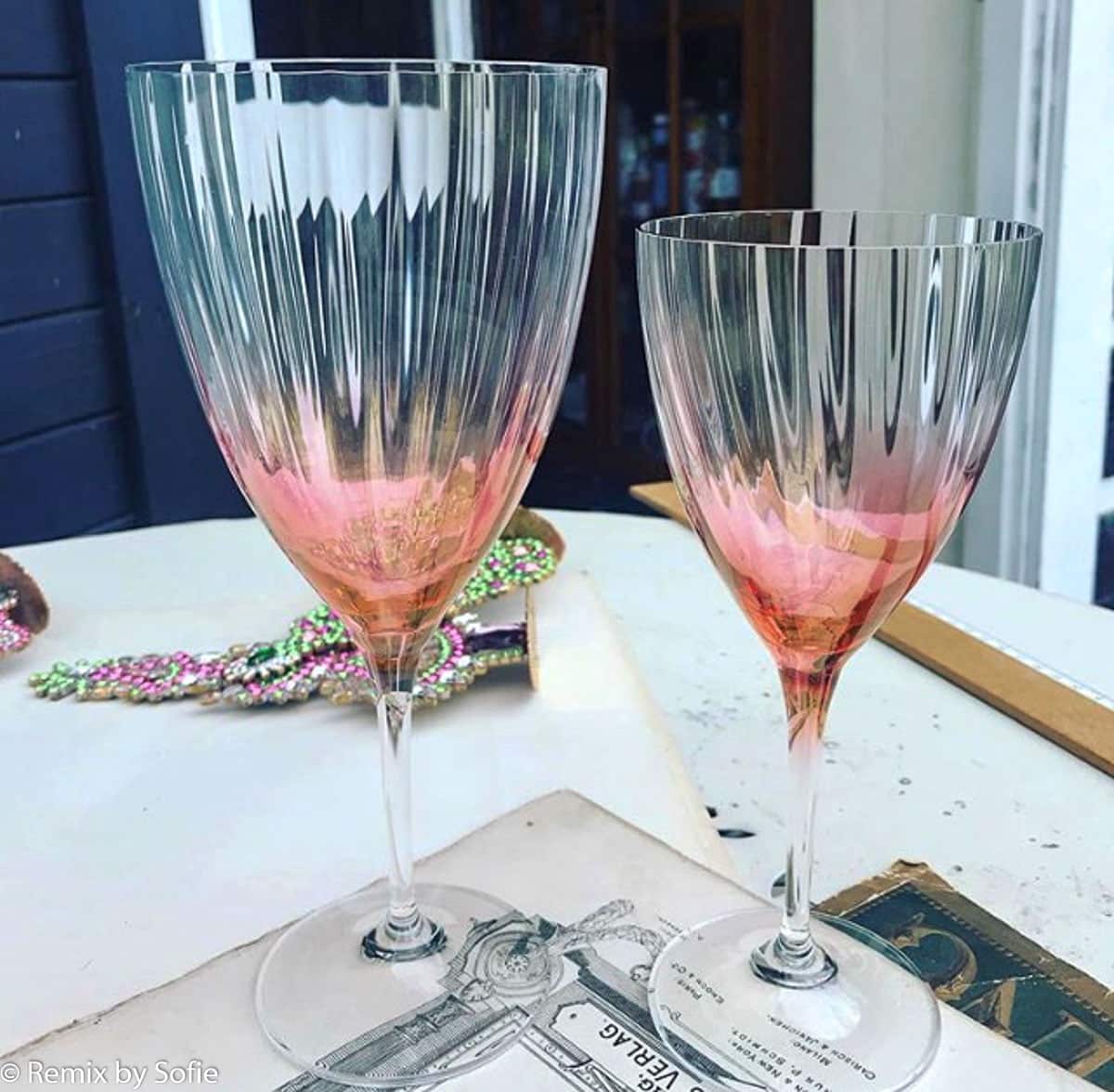 kate red wine glass, wine glass, crystal glass, kate red wine glass