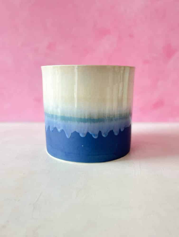 herbal pot from glassblower and ceramicist Lena Pedersen.