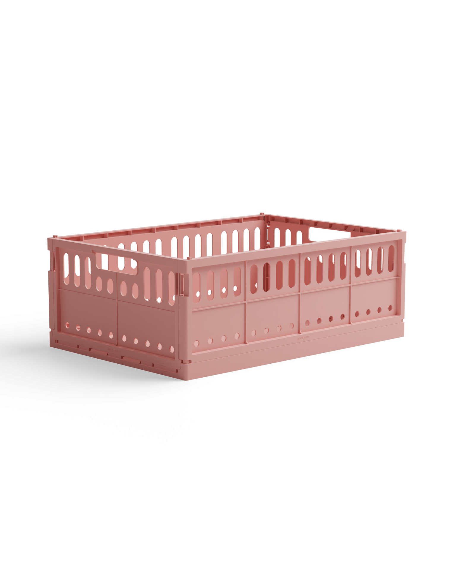 storage boxes in recycled plastic, made crate, stackable boxes, aykassa, hay boxes, remix by Sofia, 100% recycled plastic.