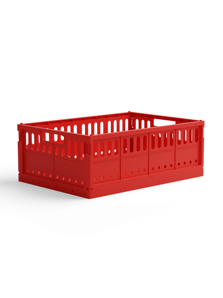 storage boxes in recycled plastic, made crate, stackable boxes, aykassa, hay boxes, remix by Sofia.