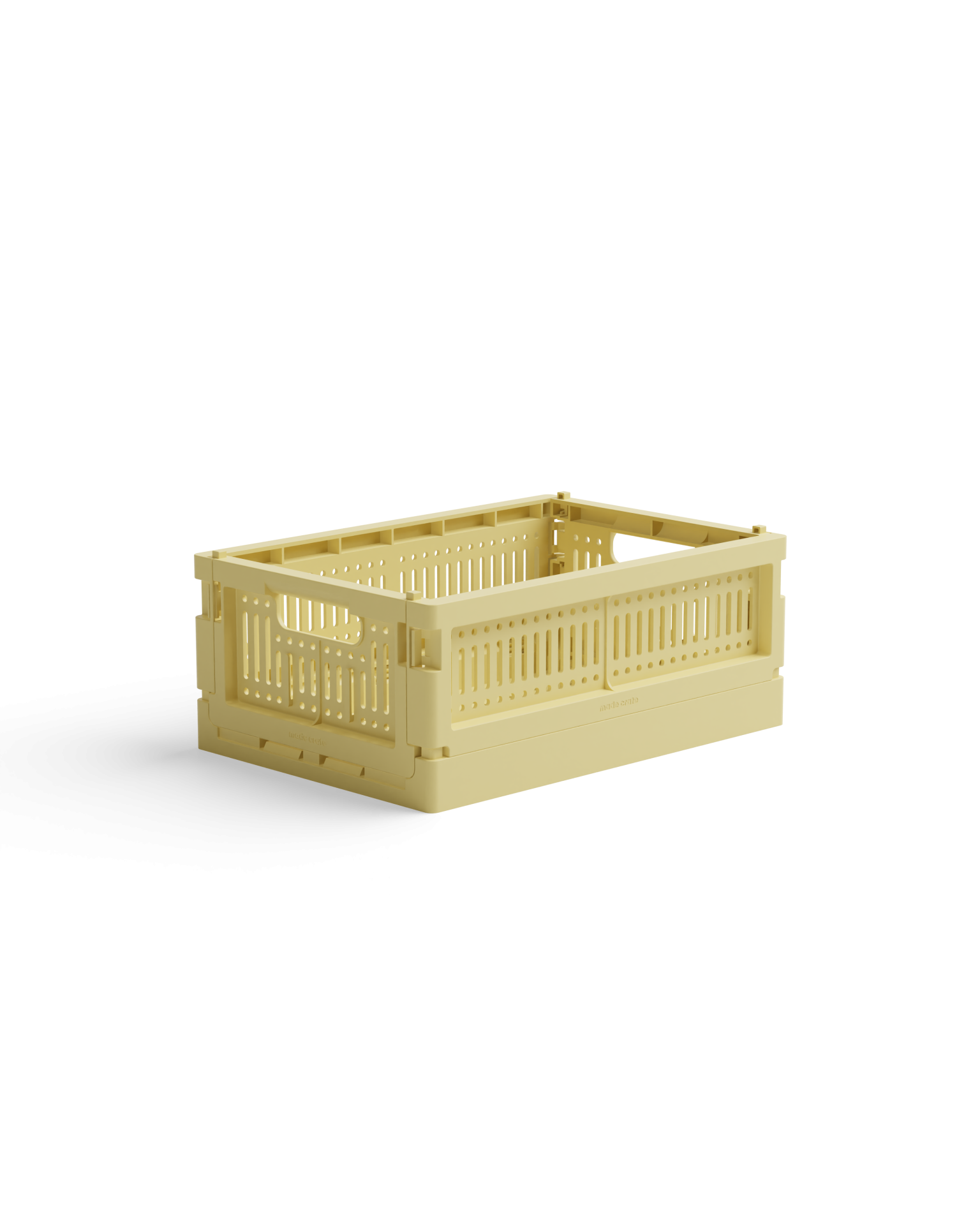 storage boxes in recycled plastic, made crate, stackable boxes, aykassa, hay boxes, remix by Sofia, 100% recycled plastic.
