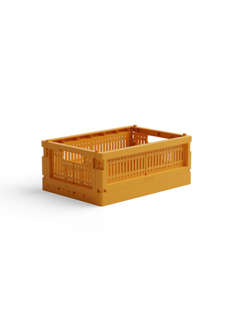 storage boxes in recycled plastic, made crate, stackable boxes, aykassa, hay boxes, remix by Sofia, 100% recycled plastic.