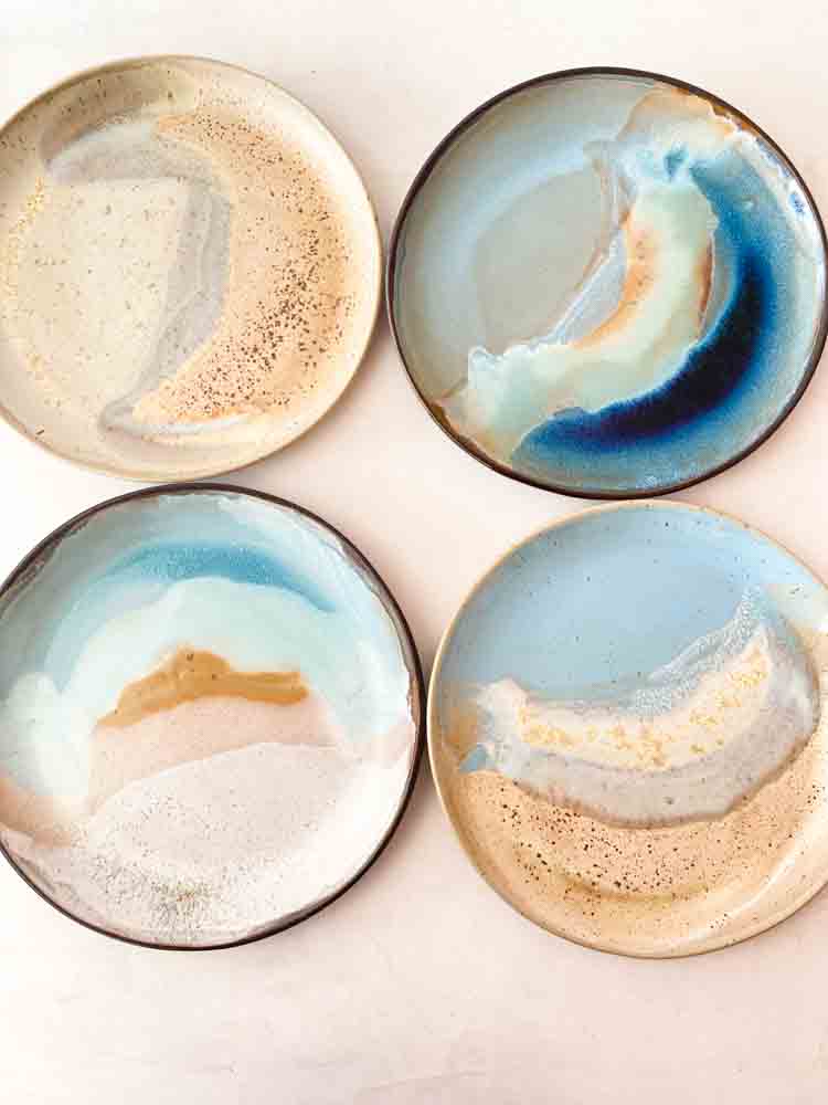 ceramic plate, dinner plate, dinner plate, dinner plate, plate, mua studio, remix by Sofia, nature series, table setting.