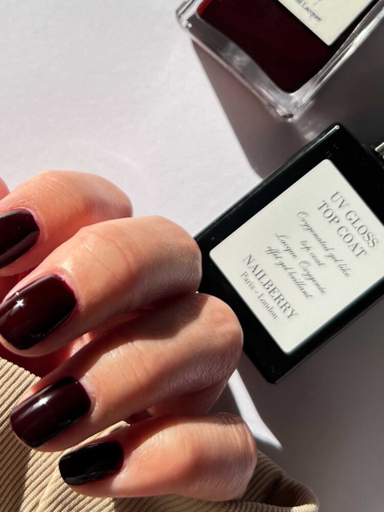remix by Sofia, nailberry, nail polish, UV gloss top coat
