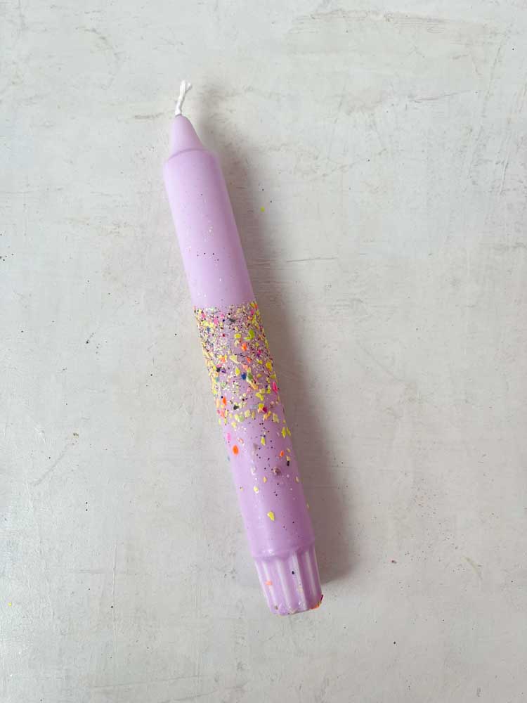 candles, candles, crown candles, colored candles, hand-dipped candles, candles with many colors, table cover, remix by Sofia, ahnelight, indoor fun,