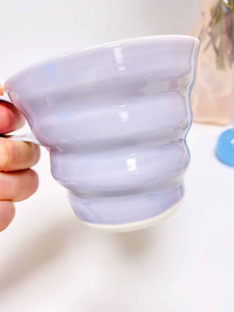 rikke maglesen ceramics, porcelain cup, coffee cup, cup, pastel-colored cup, coffee cup, tea cup.