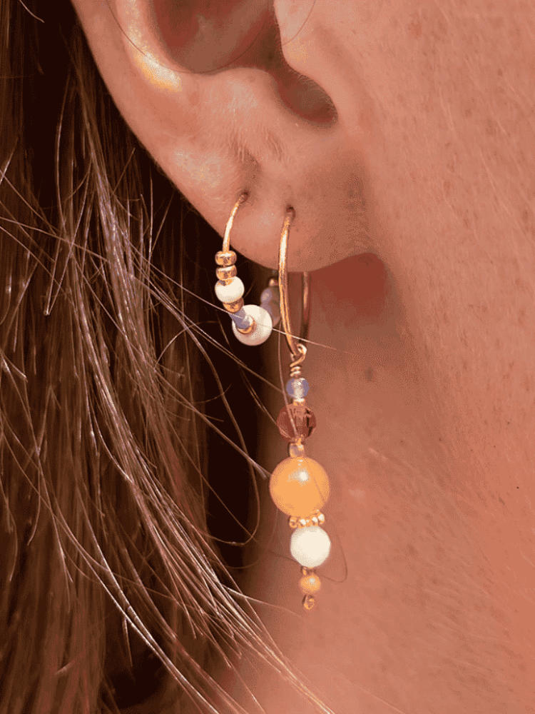 remix by sofie, by thiim, jewelry, earrings, pearl jewelry,