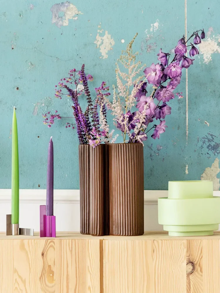 remix by sofie, stencils, candlesticks, candlesticks and steel