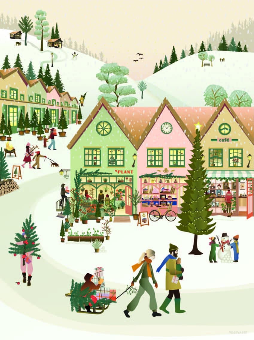 remix by sofie, cards, a7 cards, occasion cards, some vases, cute motifs, Danish design, Christmas cards.