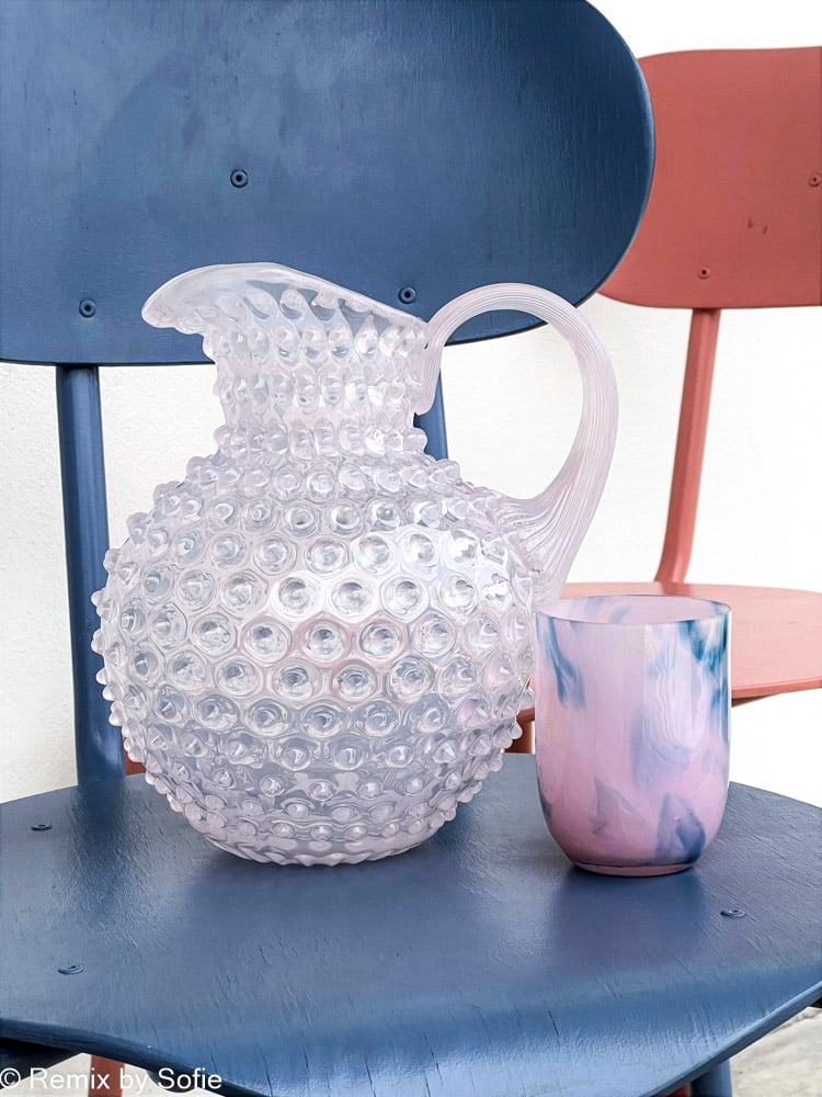 pink opal, lavender, purple, 2 liters of pot in opaque, opal glass, opal pot, mouth blown opal glass pot, remix by sofie, 2 liters of pot, anna von lipa hedgehog pot, pitcher in hedgehog glass, anna von lipa dealer, anna von lipa jug, anna von lipa hedgehog jug, hedgehog jug, hedgehog jug, hedgehog jug jug