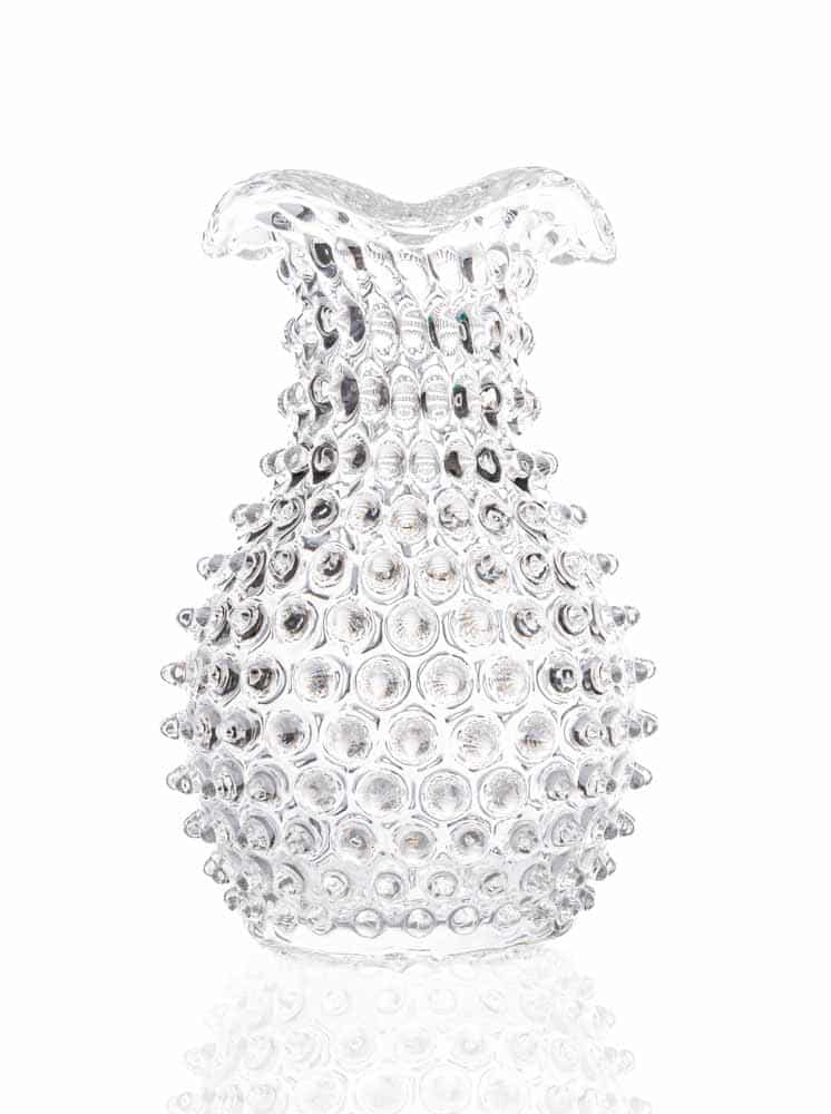 blonde vase, laze vase, anna von lipa, remix by Sophie, anna von lipa glass, mouth blown glass, handblown glass, glass, stained glass,